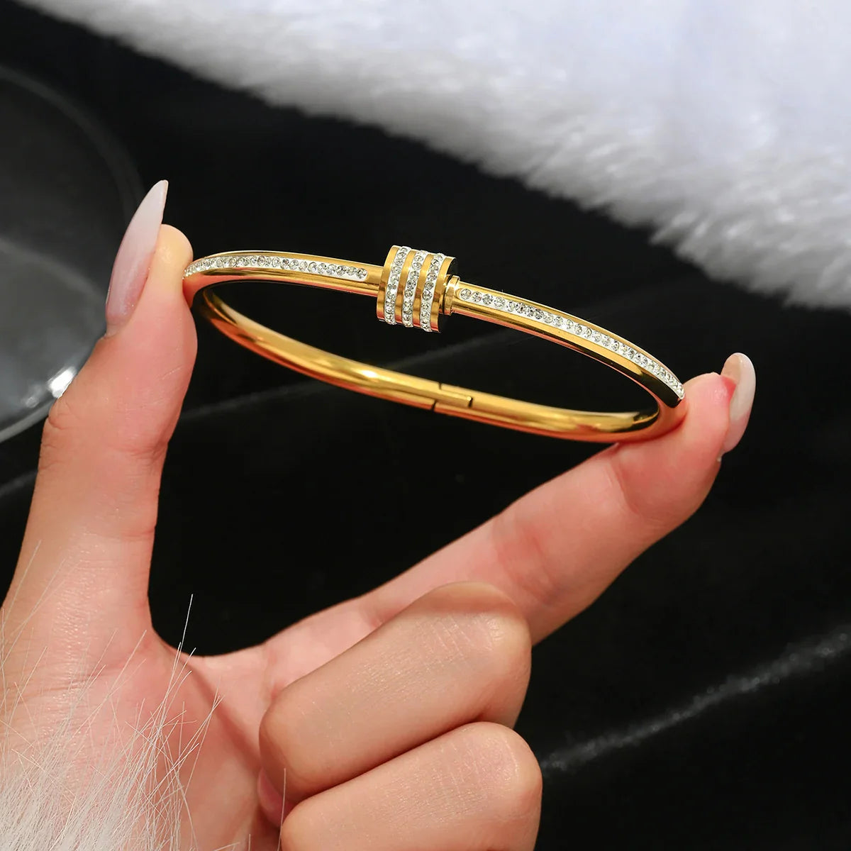 Lucky Clover Gold Bracelet